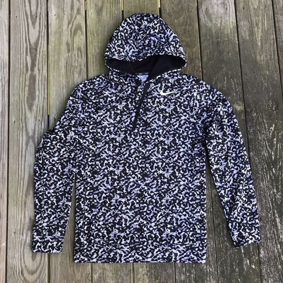 Nike Other - Nike Pullover Cammo Design Hoodie Sweatshirt